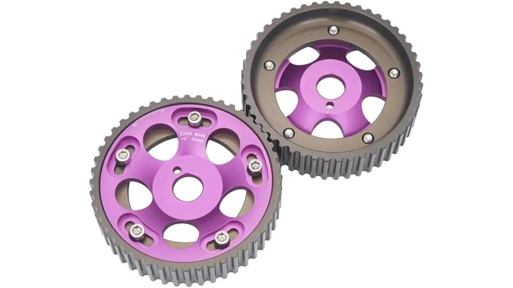 adjustable cam gears set