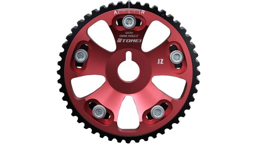 adjustable camshaft gear sprocket