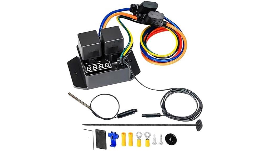 adjustable temperature fan controller