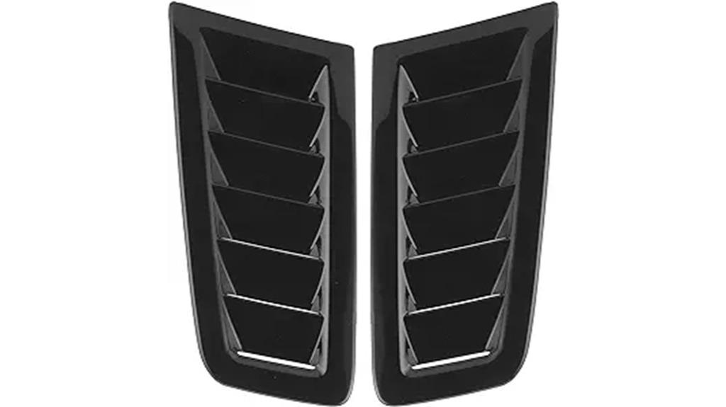 aluminum car hood vent