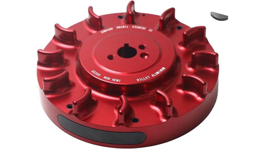 aluminum flywheel for predator