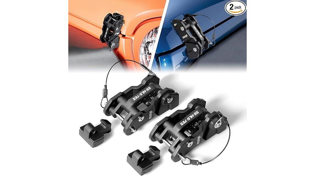 aluminum hood latch replacement