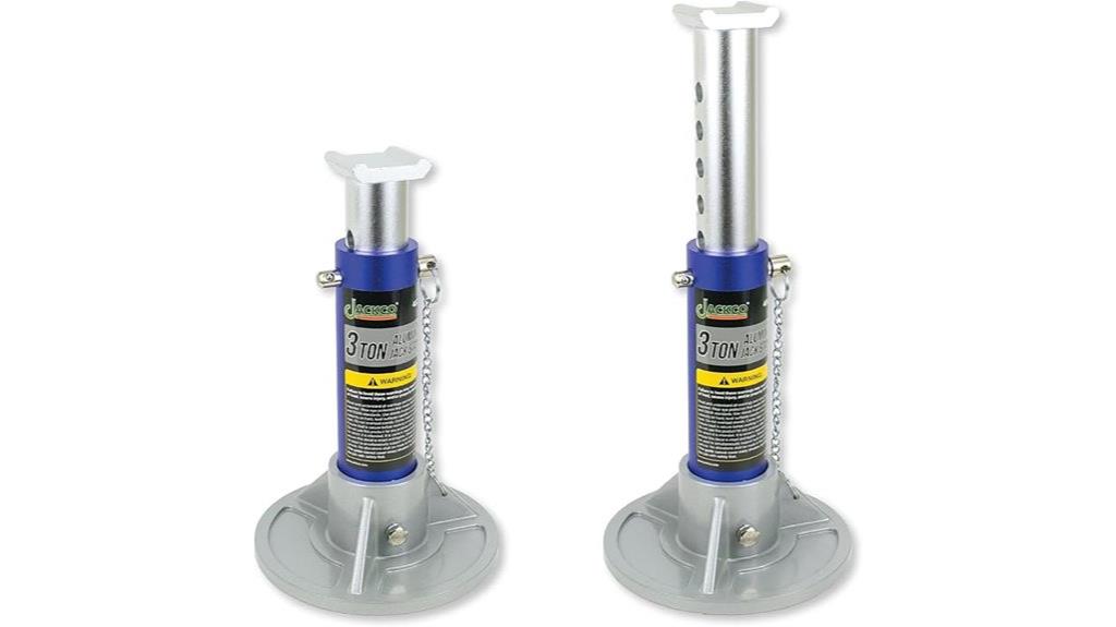 aluminum jack stands pair