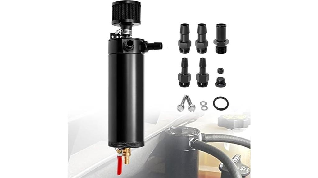 aluminum oil catch can