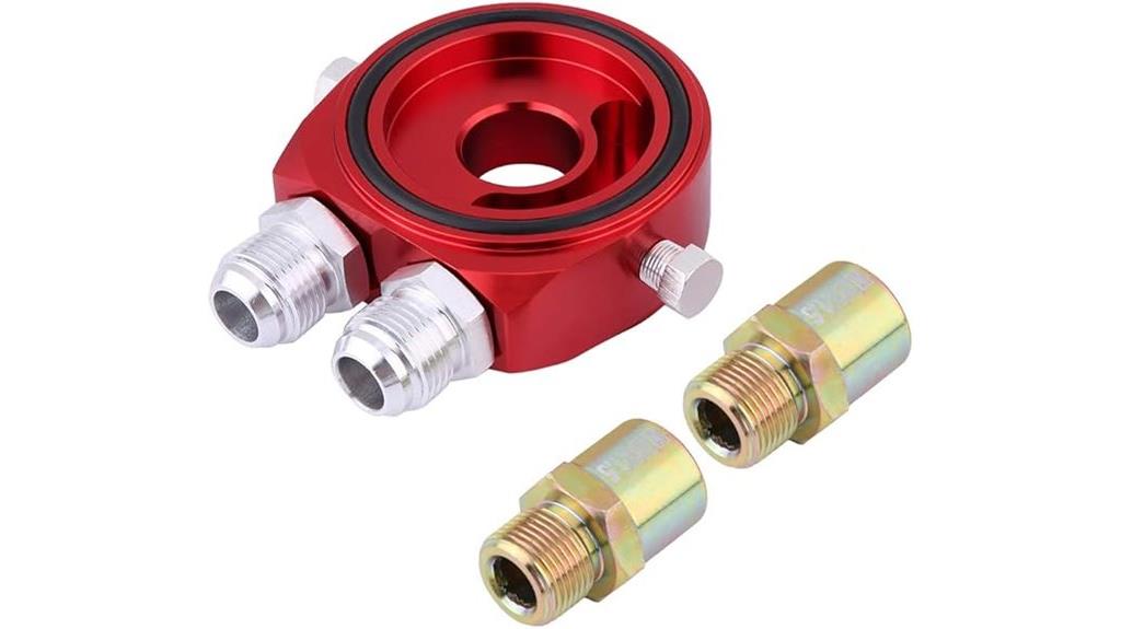 aluminum oil cooler adapter