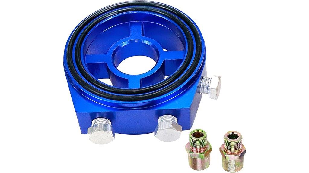 aluminum oil cooler adapter