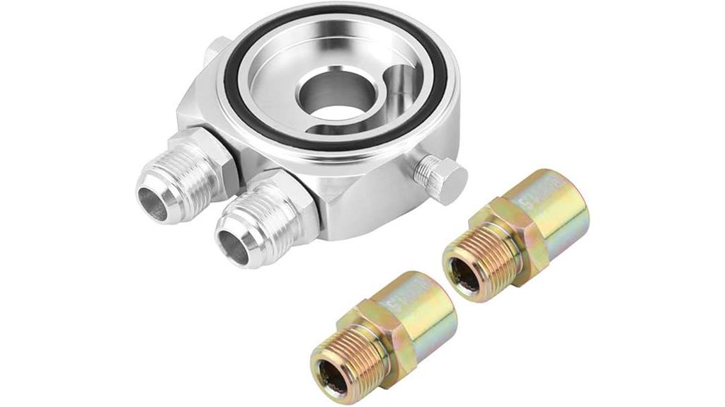 aluminum oil cooler adapter