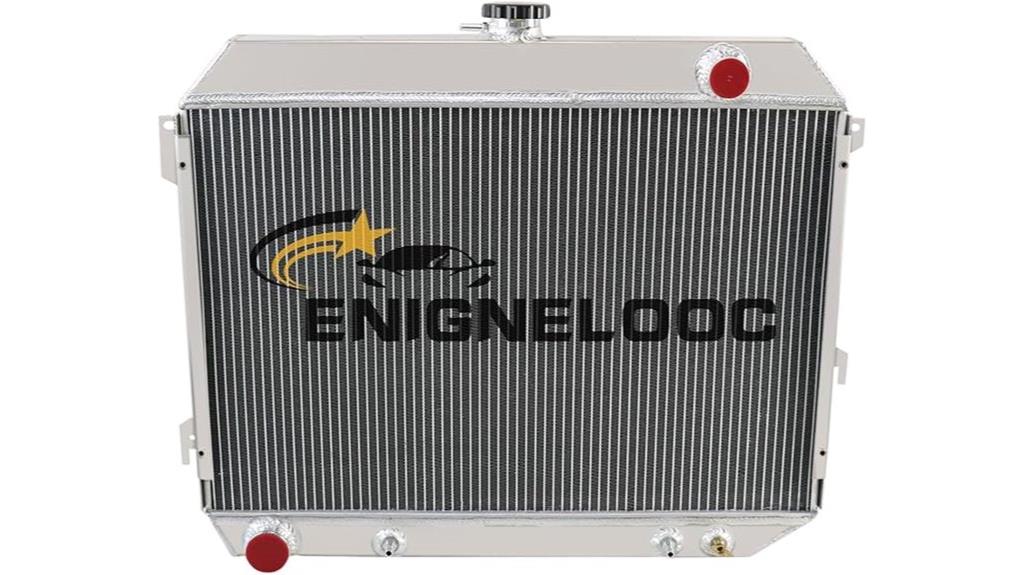 aluminum radiator for dodge