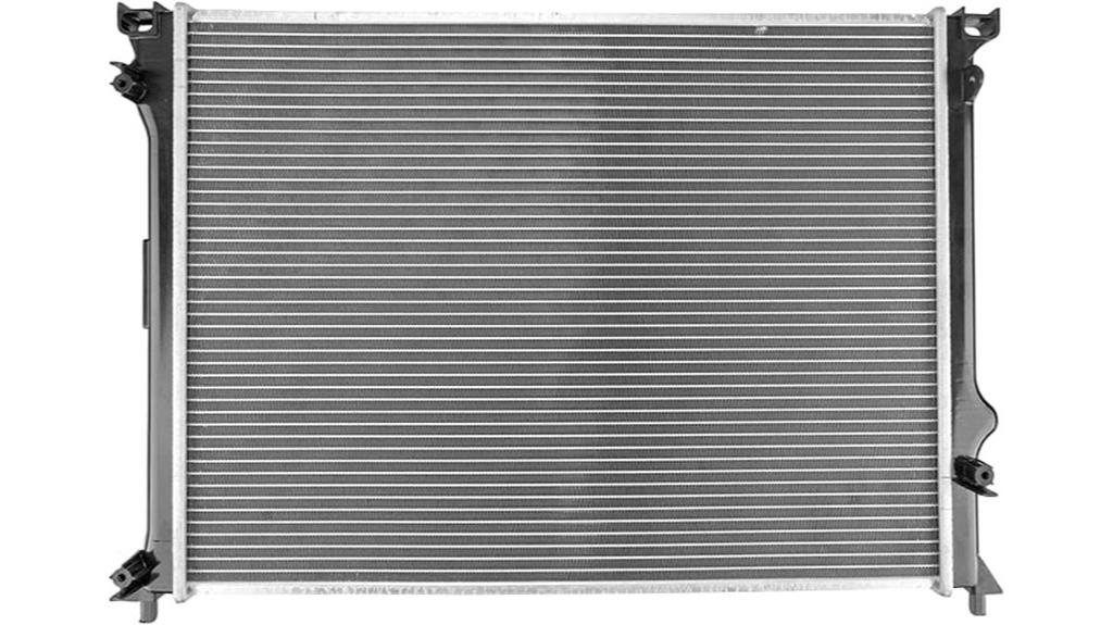 aluminum radiator for dodge