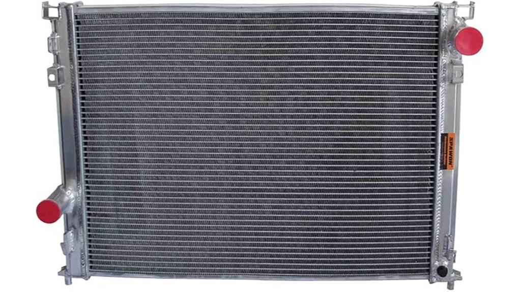 aluminum radiator for srt