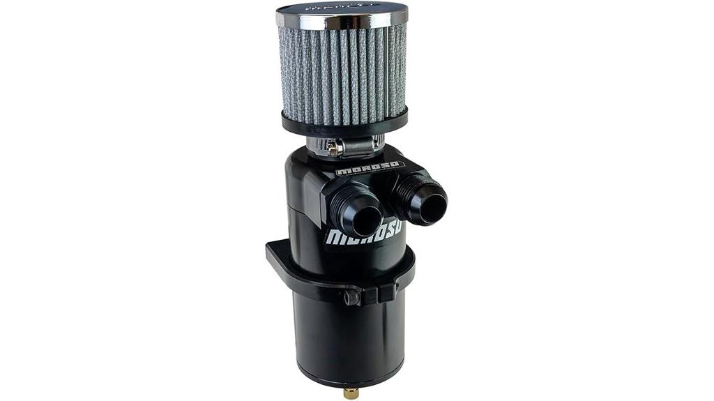 billet dual inlet catch can