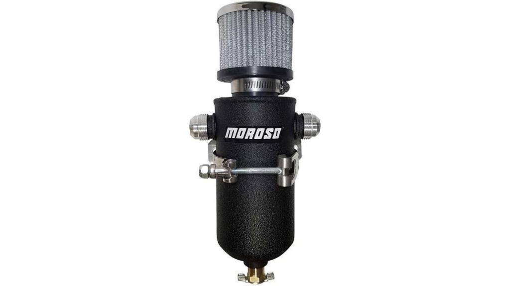 black aluminum catch can