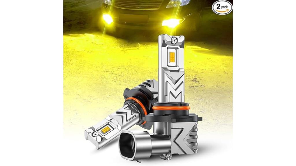 bright amber led fog lights