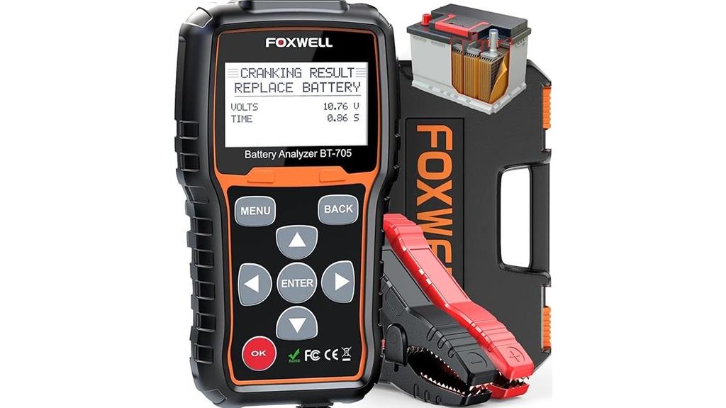 car battery testing device