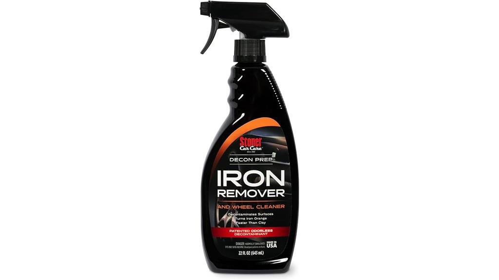 car care iron remover wheel cleaner