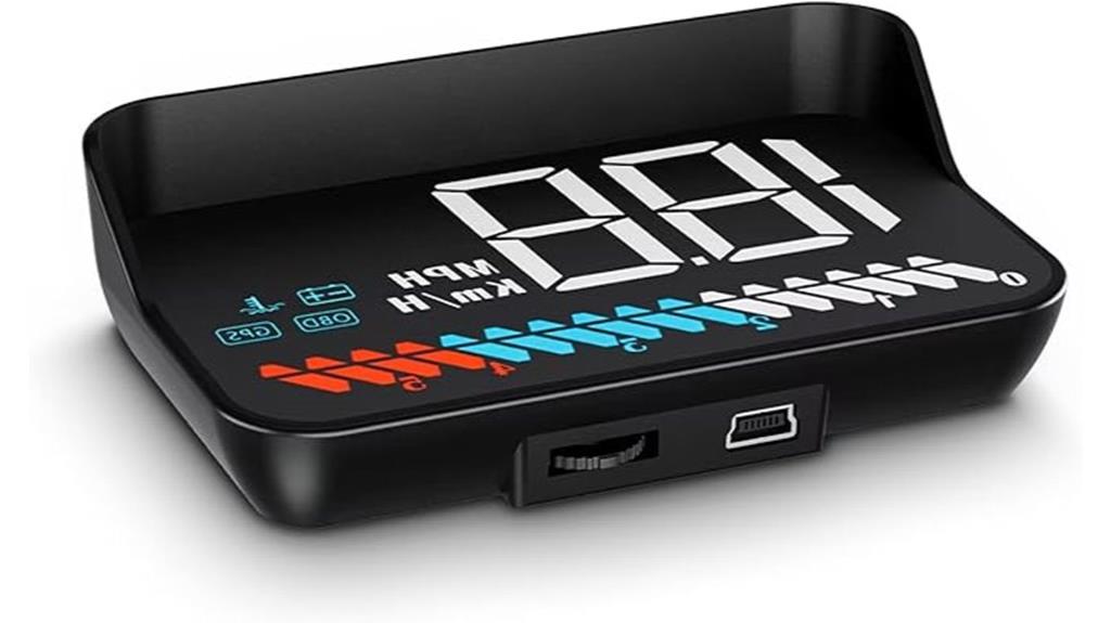 car digital speed display