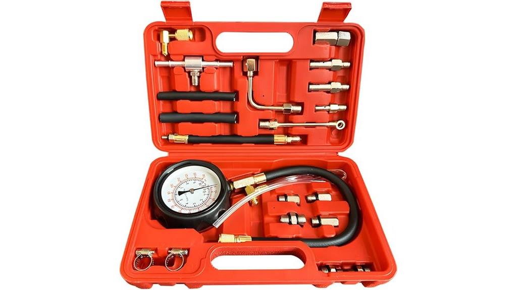 car fuel pressure testing kit
