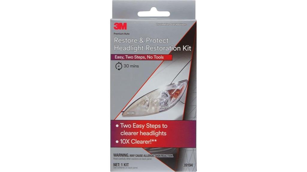 car headlight cleaning kit