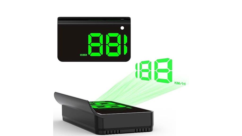 car hud gps speedometer