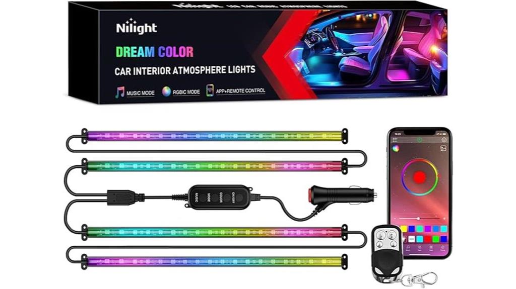 car interior led strips