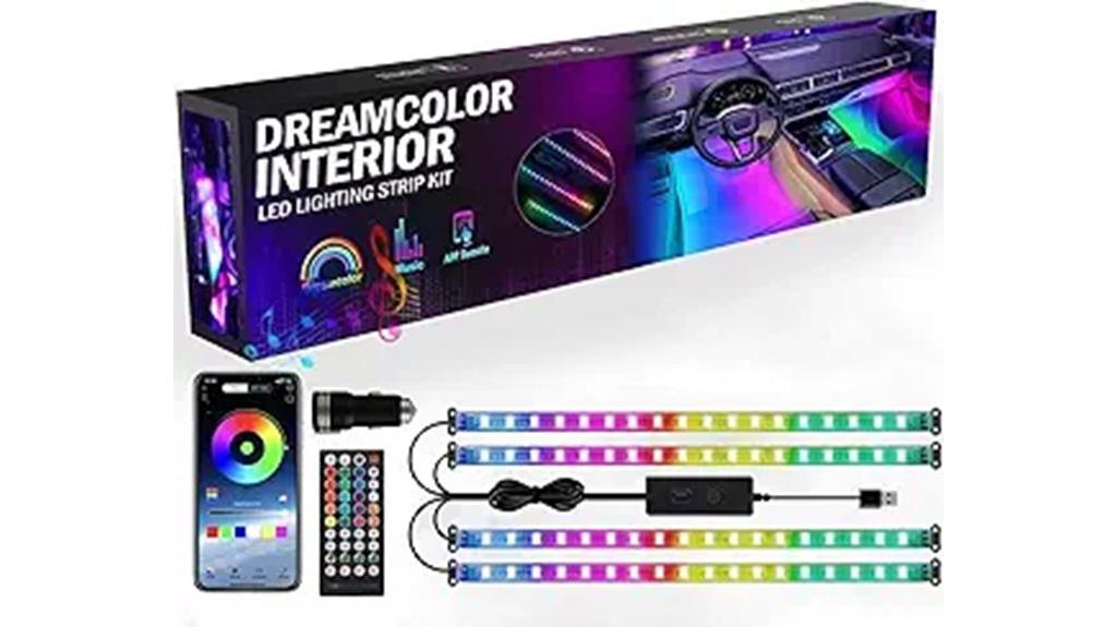 car interior rgb led