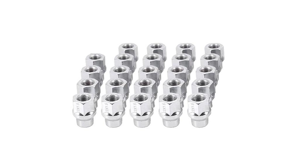 chrome lug nut set