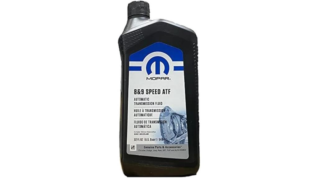 chrysler dodge jeep transmission fluid