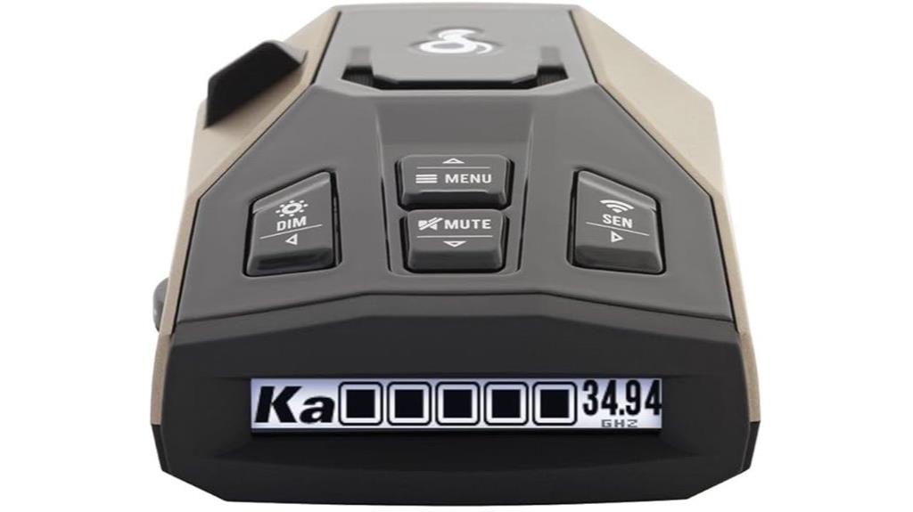 cobra rad 450 detector