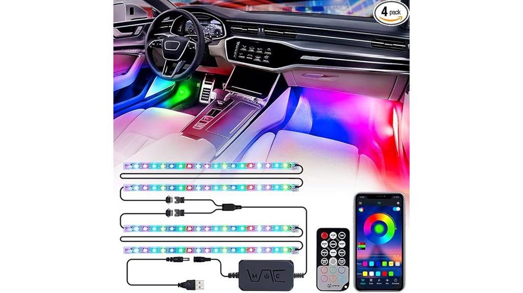 color changing usb interior lighting
