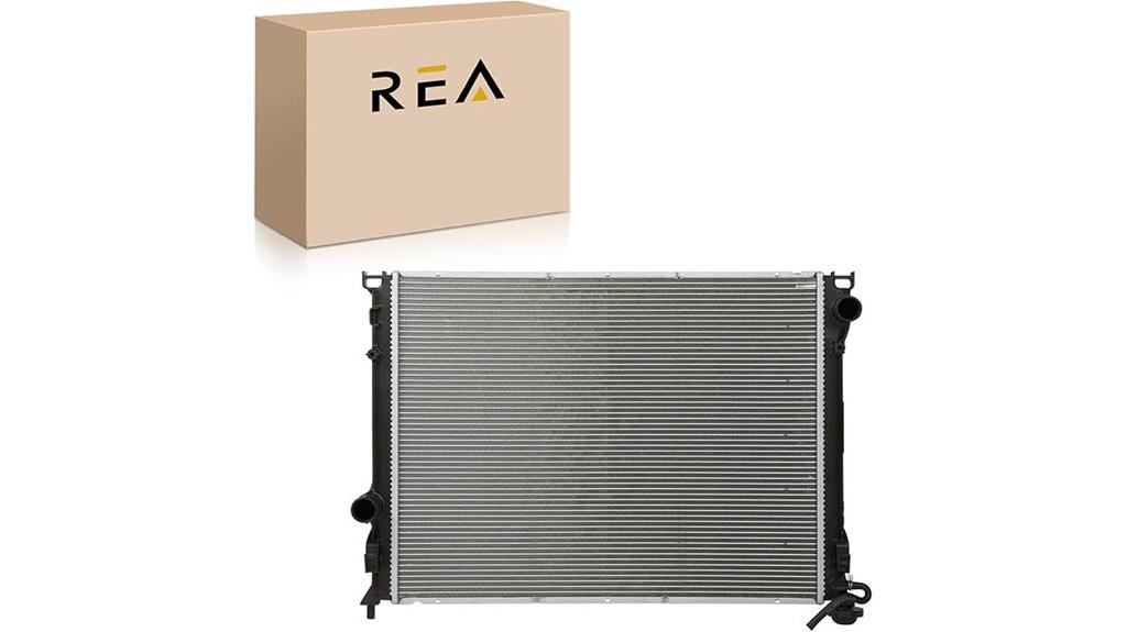 compatible dodge chrysler radiator