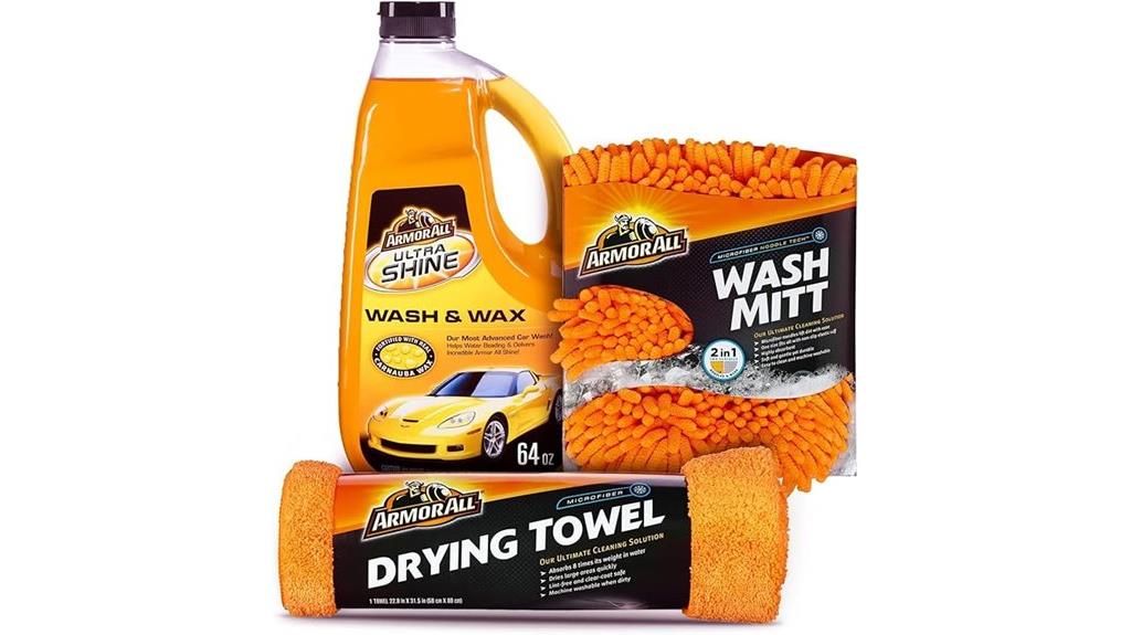 complete three piece car wash