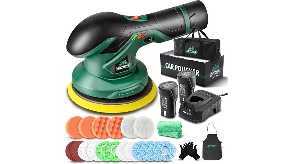 cordless car buffer set