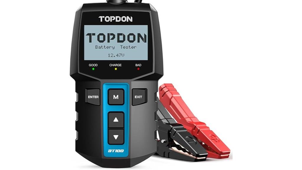 digital 12v car battery tester