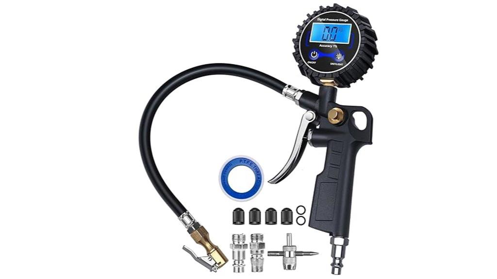 digital tire inflator combo