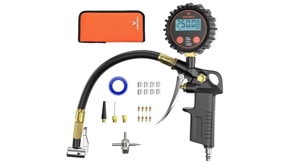 digital tire pressure inflator