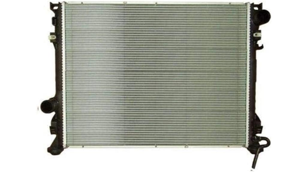 dodge challenger radiator replacement