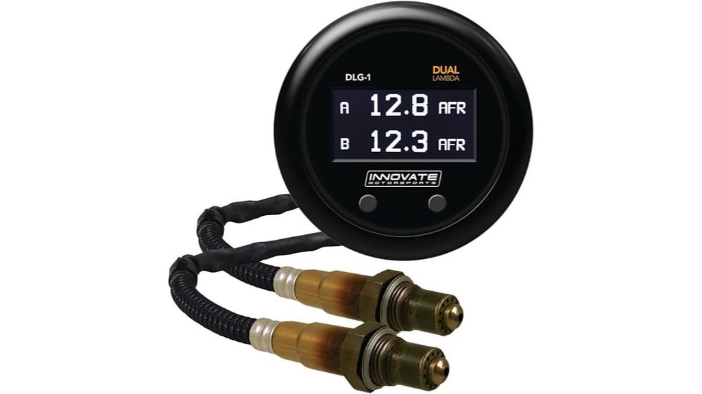 dual air fuel ratio gauge