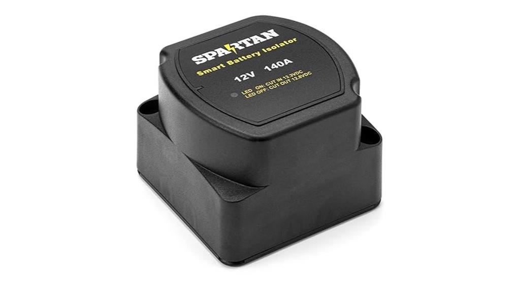 dual battery isolator 140a