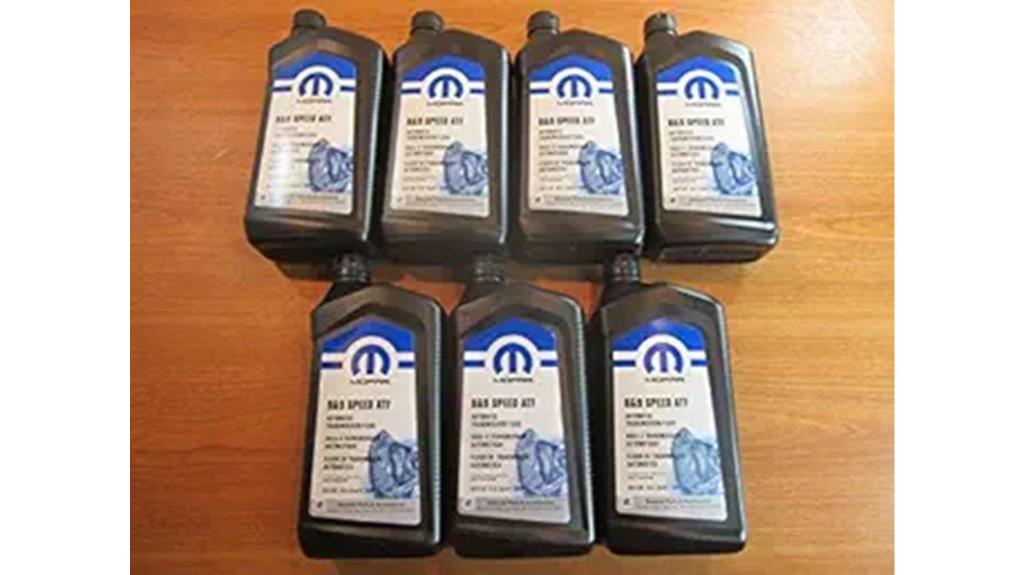 eight to nine quarts transmission fluid