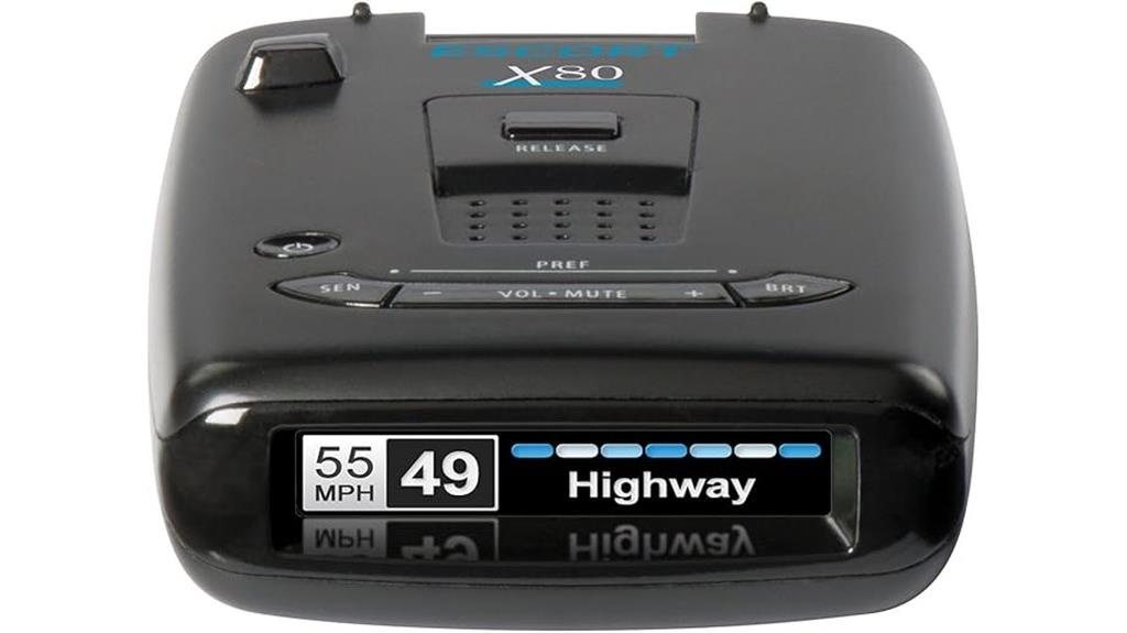 escort x80 radar detector