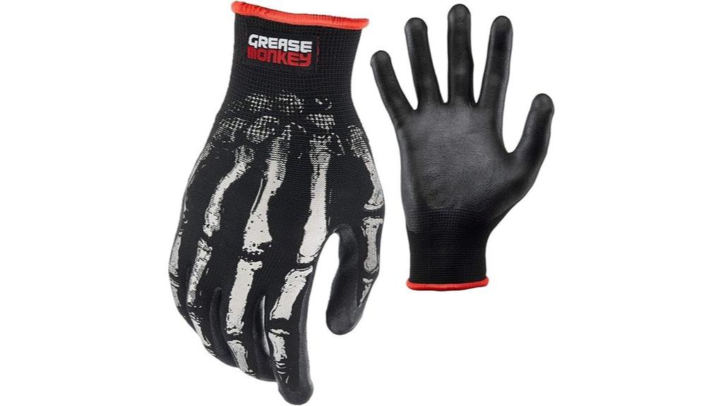 foam nitrile mechanic gloves