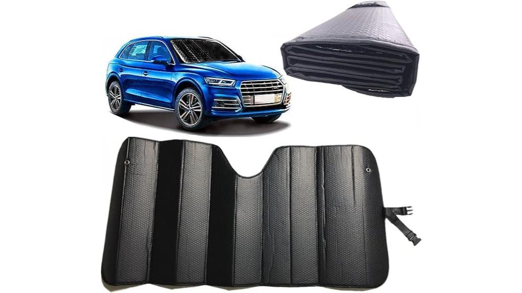 foldable uv window shade