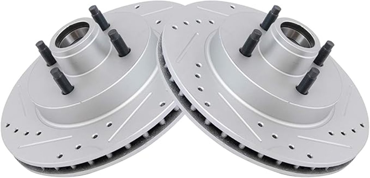 ford mustang brake rotors