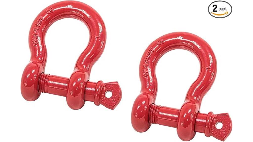 forged steel anchor shackles