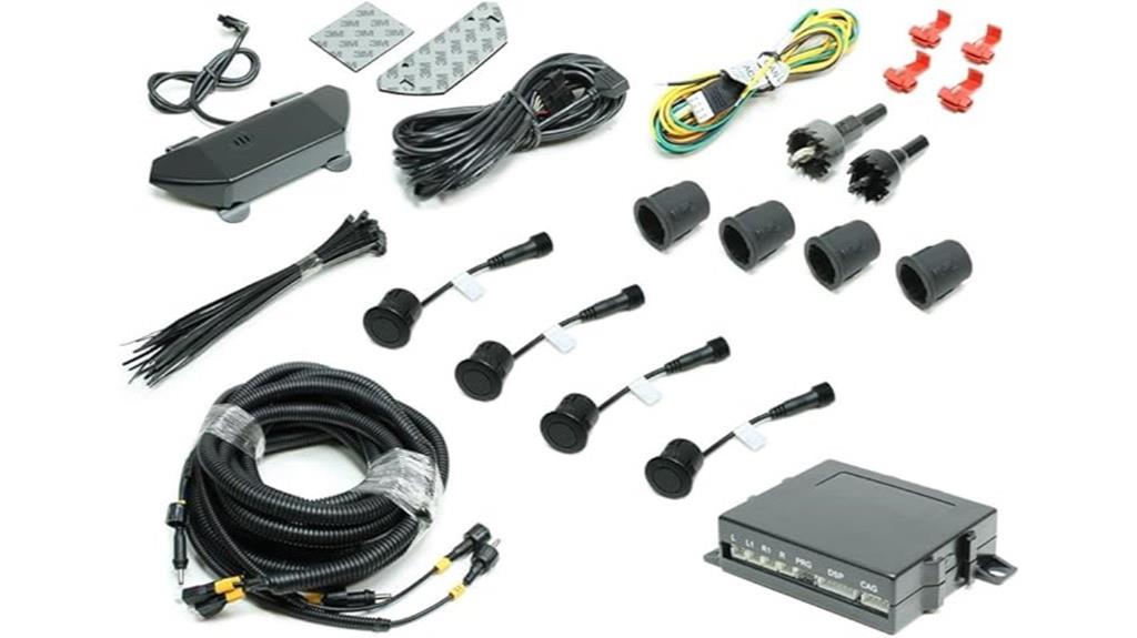 front mounted parking sensor