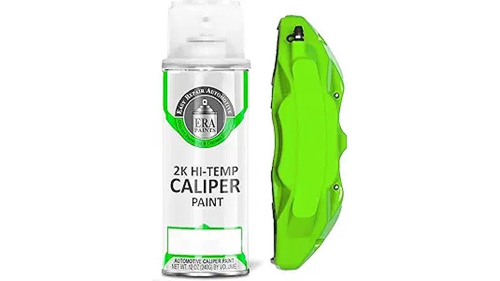 green brake caliper paint