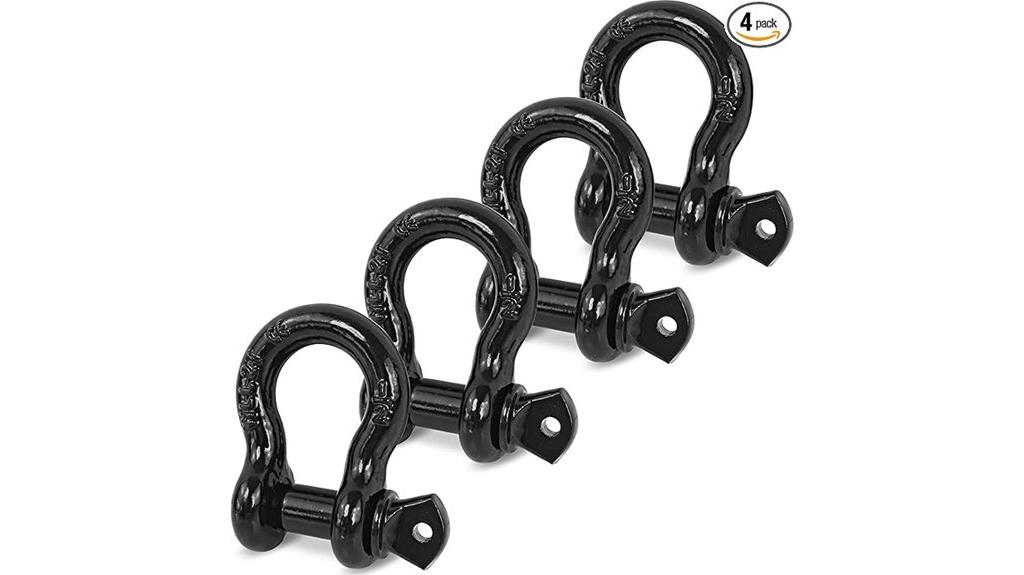 half inch screw pin shackle