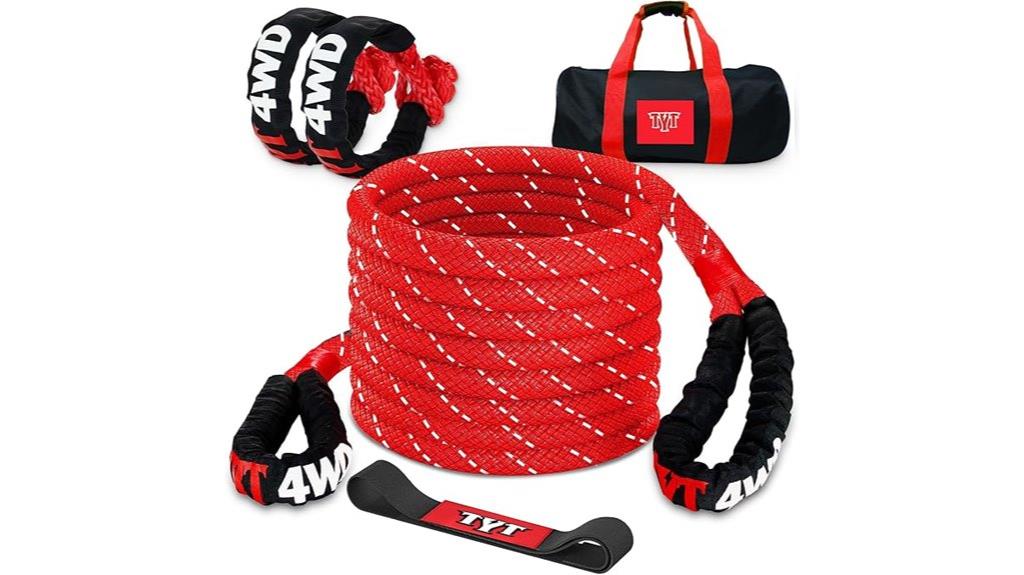 heavy duty kinetic tow rope