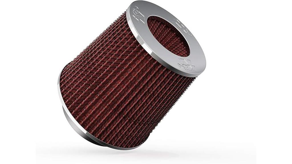 high flow clamp on filter