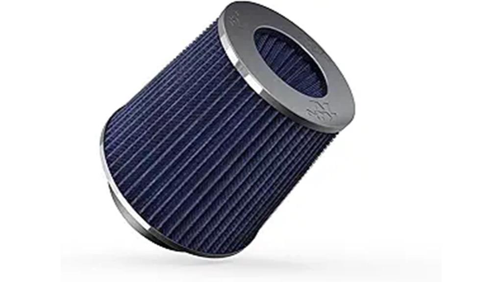 high flow clamp on filter